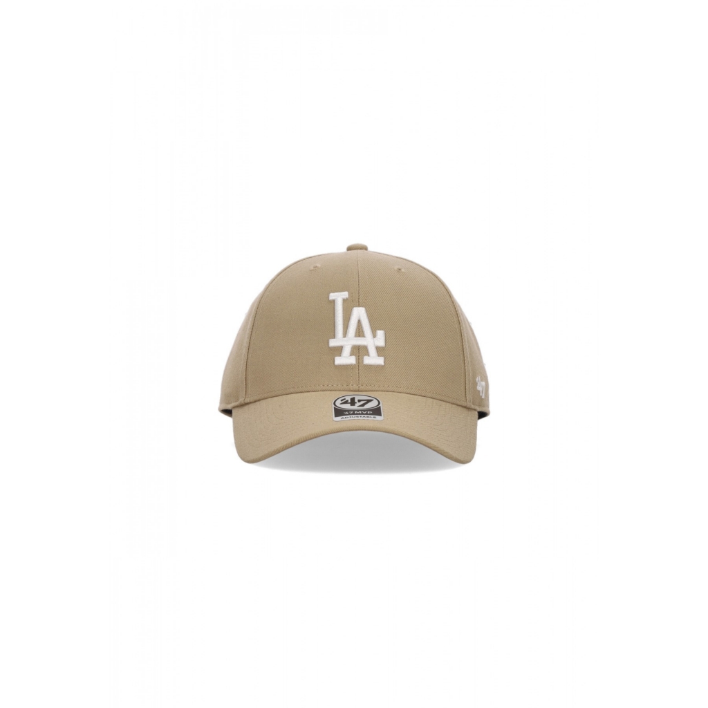 cappellino visiera curva uomo mlb mvp losdod KHAKI/WHITE