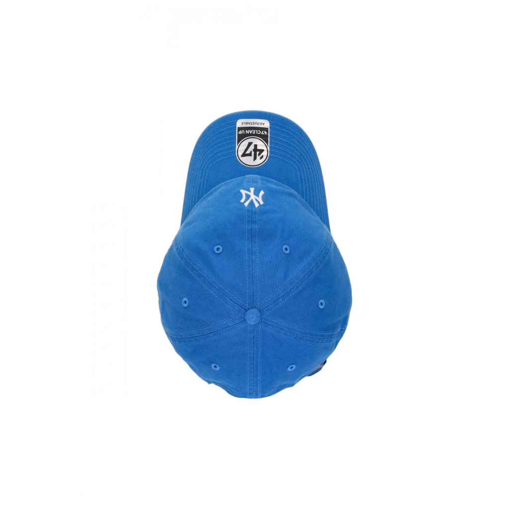 cappellino visiera curva uomo mlb clean up neyyan BLUE RAZ/WHITE