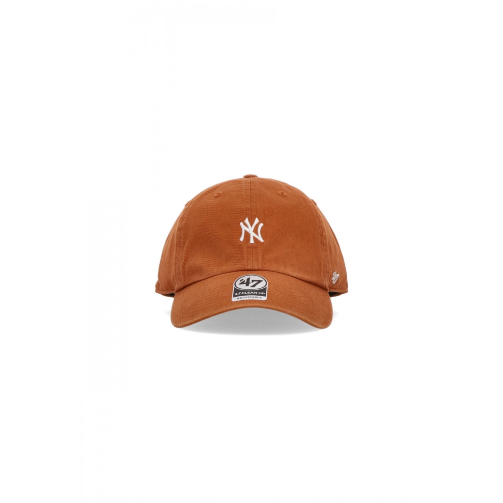 cappellino visiera curva uomo mlb clean up neyyan BURNT ORANGE/WHITE