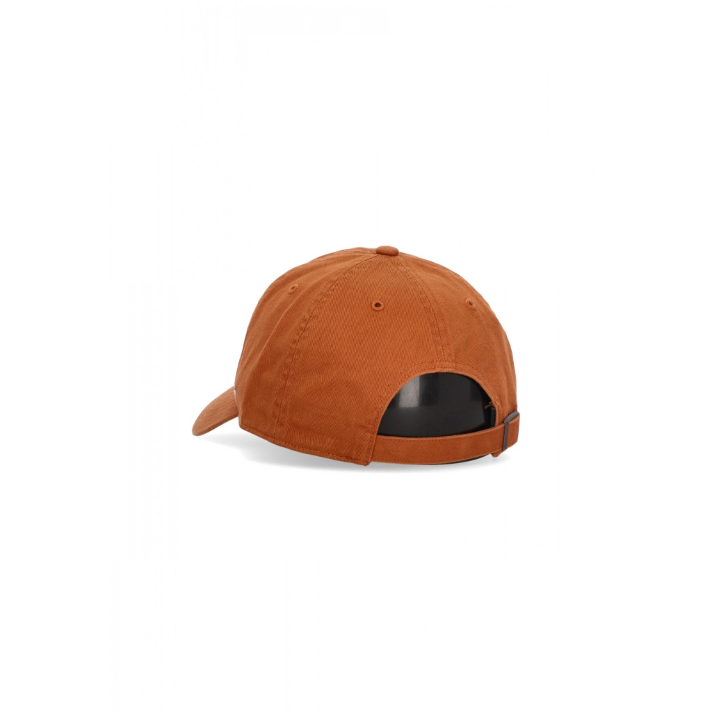 cappellino visiera curva uomo mlb clean up neyyan BURNT ORANGE/WHITE