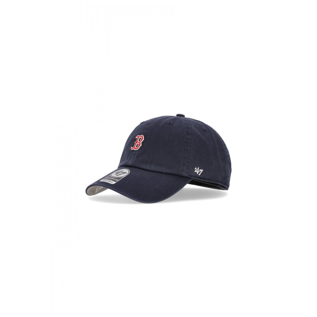 cappellino visiera curva uomo mlb clean up bosred NAVY