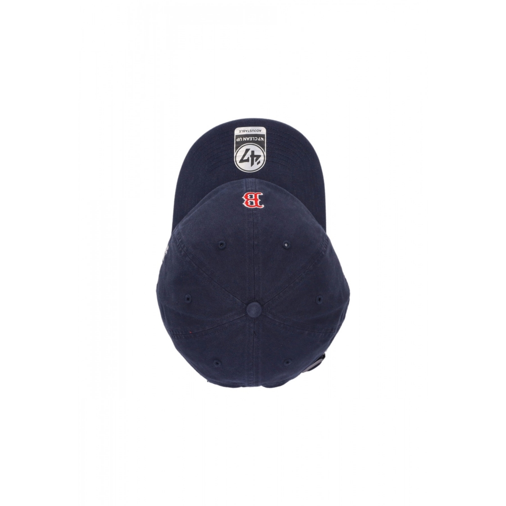 cappellino visiera curva uomo mlb clean up bosred NAVY