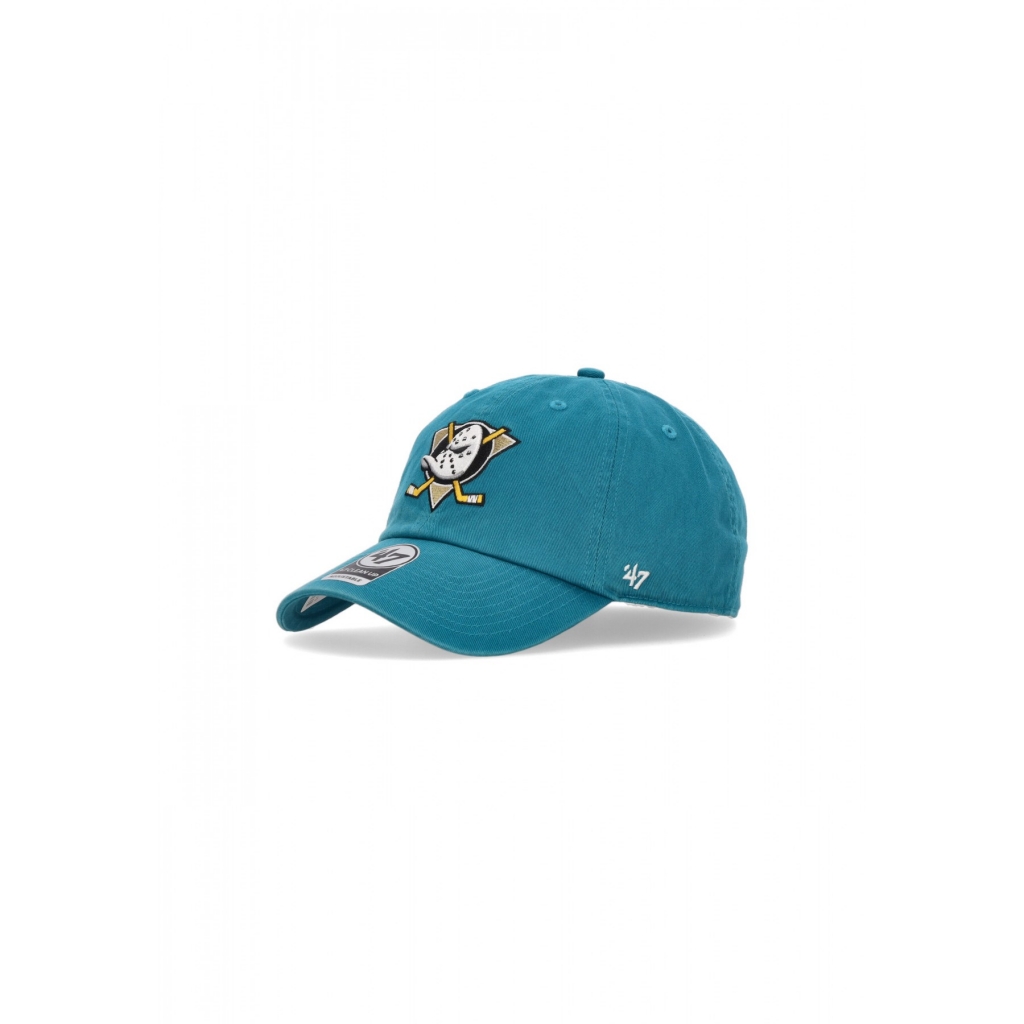 cappellino visiera curva uomo nhl clean up anaduc DARK TEAL