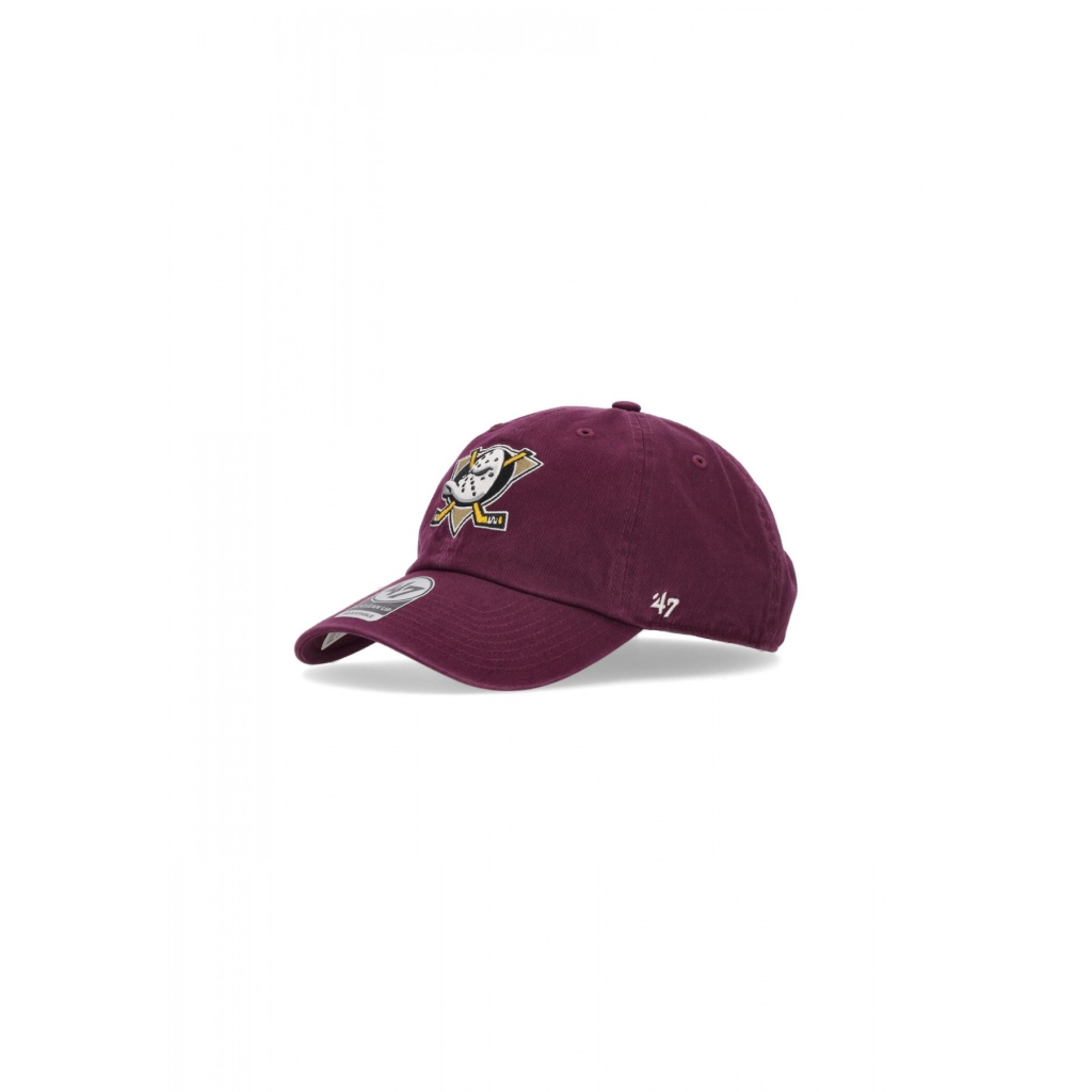 cappellino visiera curva uomo nhl clean up anaduc PLUM