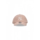 cappellino visiera curva uomo mlb clean up neyyan DUSTY MAUVE