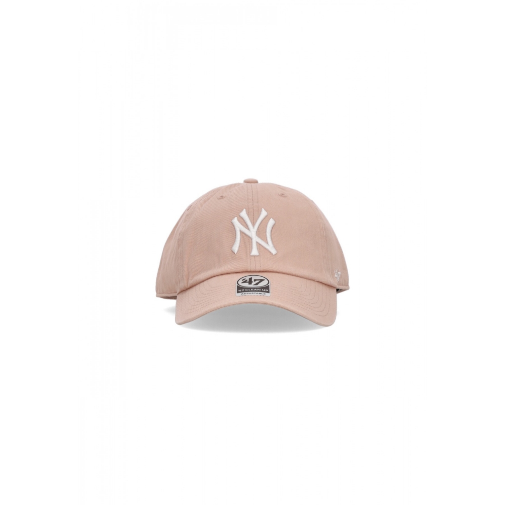 cappellino visiera curva uomo mlb clean up neyyan DUSTY MAUVE