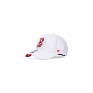 cappellino visiera curva uomo mlb sure shot mvp bosred WHITE