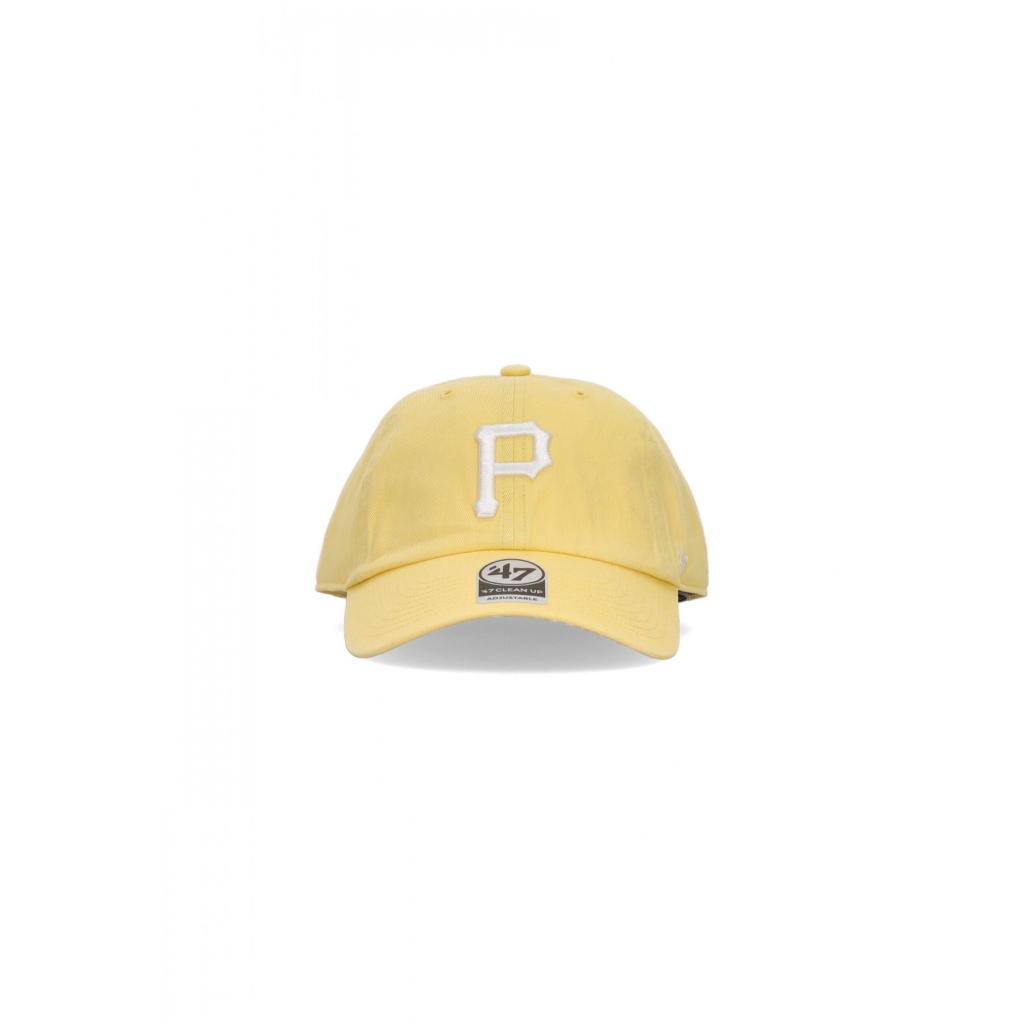 cappellino visiera curva uomo mlb clean up pitpir MAIZE