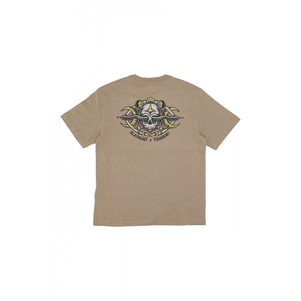 maglietta uomo sight tee x timber KHAKI