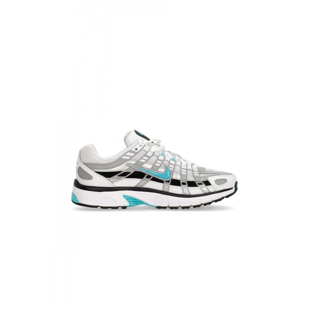 scarpa bassa uomo p-6000 WHITE/DUSTY CACTUS/METALLIC SILVER/BLACK