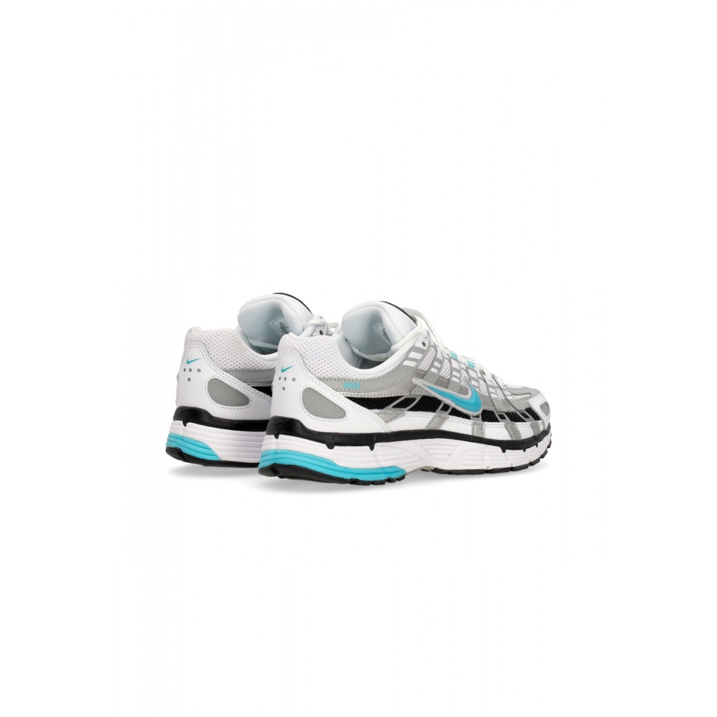 scarpa bassa uomo p-6000 WHITE/DUSTY CACTUS/METALLIC SILVER/BLACK