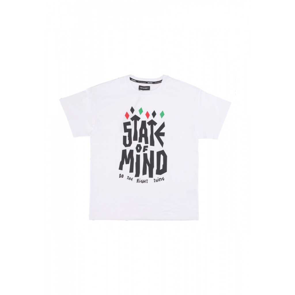 maglietta uomo do the right thing tee WHITE