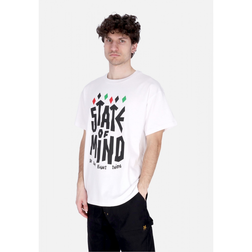 maglietta uomo do the right thing tee WHITE