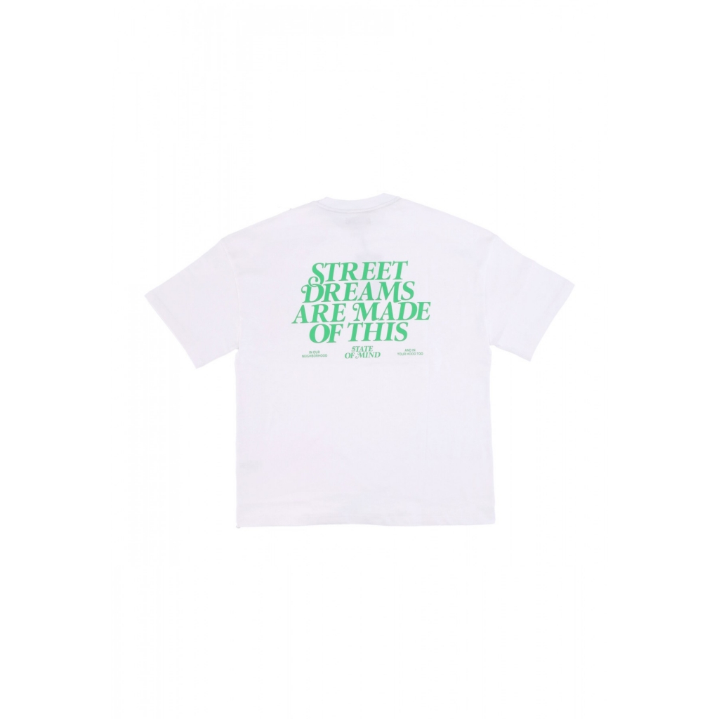 maglietta uomo street dreams tee WHITE