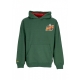 felpa cappuccio uomo nba premium fleece vintage logo hoodie shawn kemp seasup BUCKS GREEN