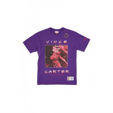 maglietta uomo nba heavyweight premium player vintage logo tee vince carter torrap PURPLE