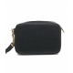 Mini borsa Jet Set con logo nero