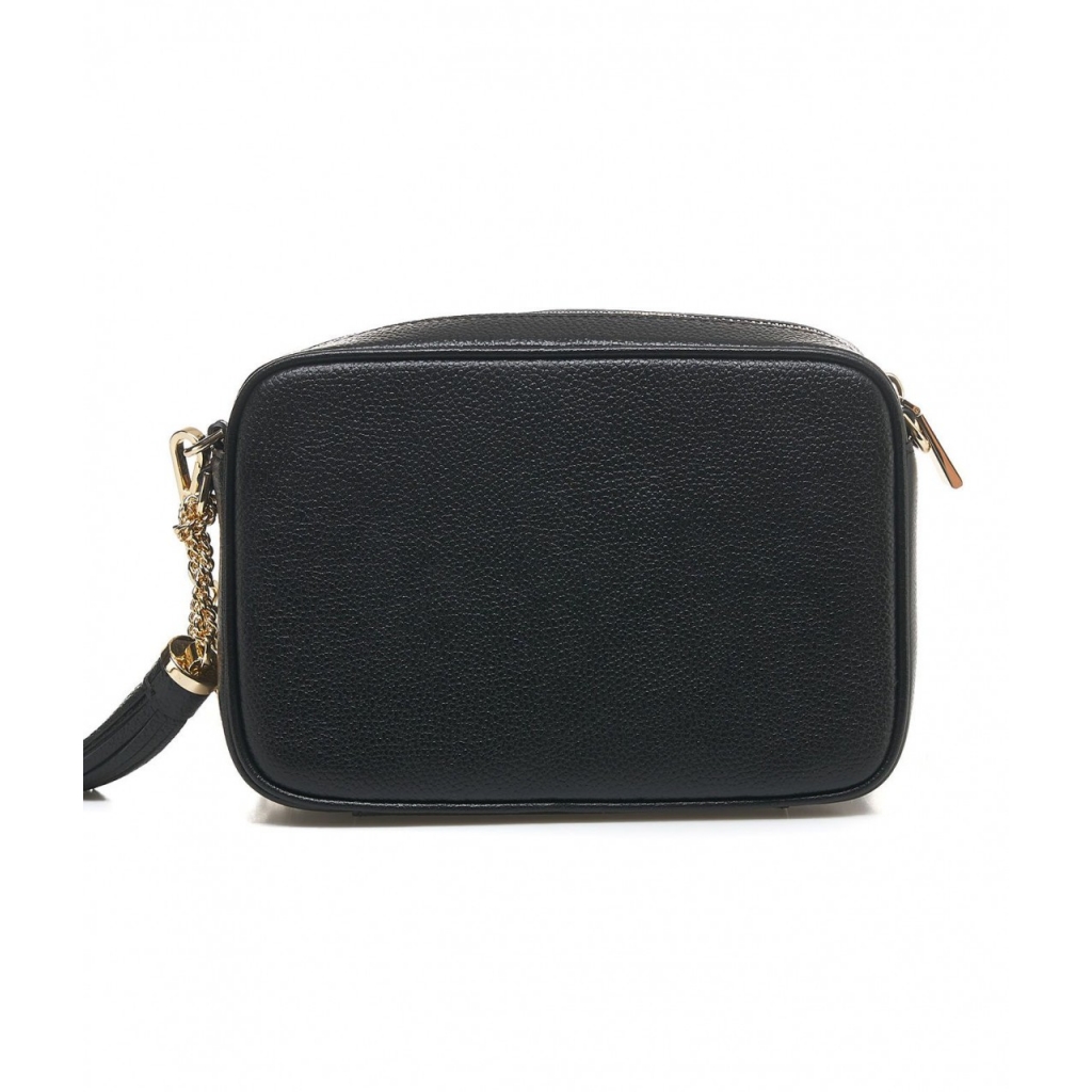 Mini borsa Jet Set con logo nero