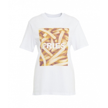 T-shirt Chips bianco