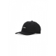 cappellino visiera curva uomo lowercase 6panel classic snapback BLACK