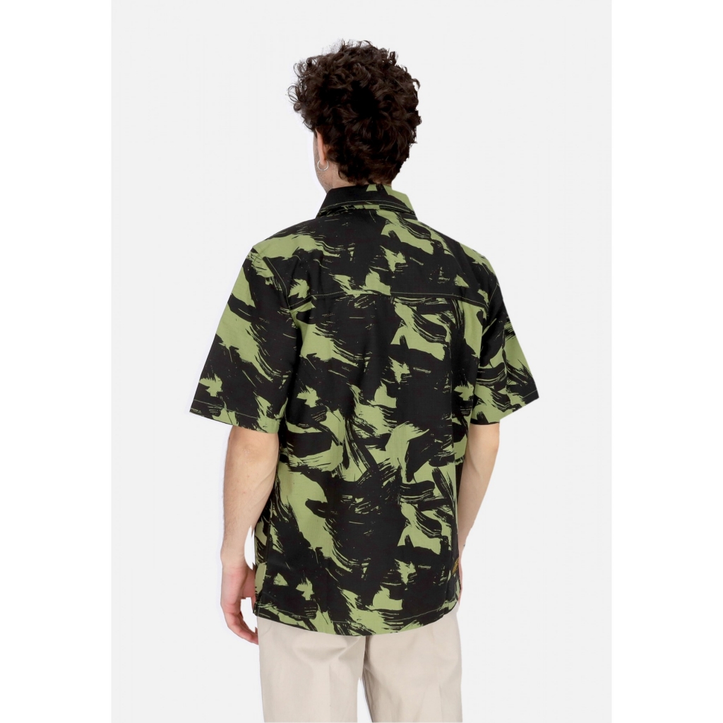 camicia manica corta uomo combat shirt MILITARY/CAMO