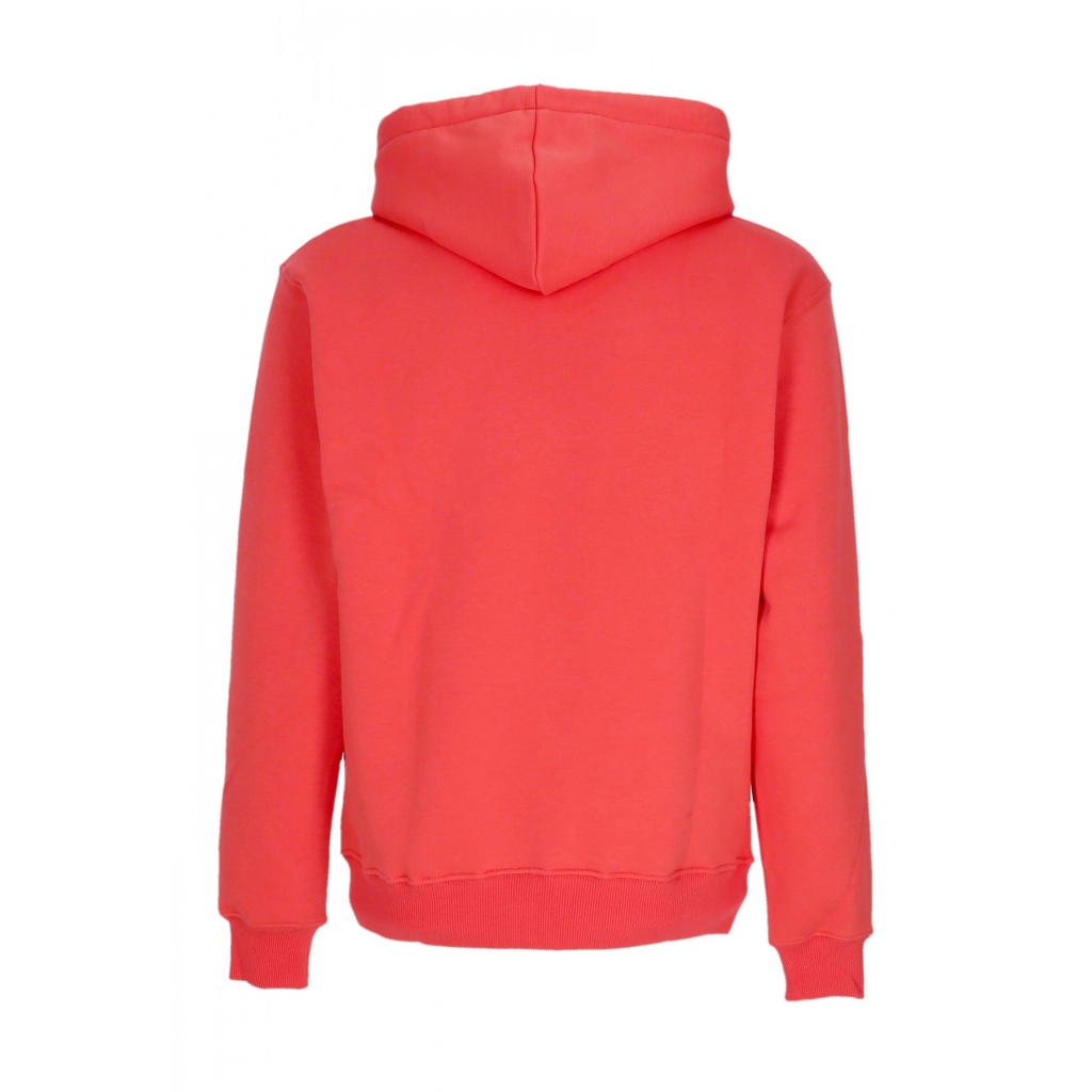 felpa cappuccio uomo basic hoodie TADIANT RED