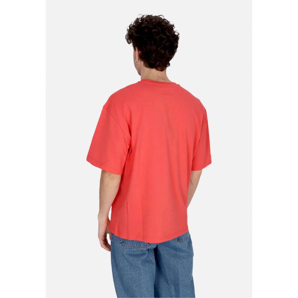 maglietta uomo college tee RADIANT RED