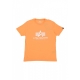 maglietta uomo basic tee TANGERINE