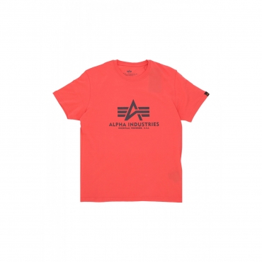 maglietta uomo basic tee RADIANT RED