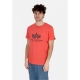 maglietta uomo basic tee RADIANT RED