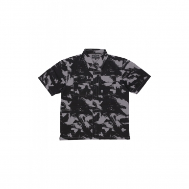 camicia manica corta uomo combat shirt BLACK/CAMO