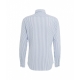 Camicia tailor in tessuto active blu