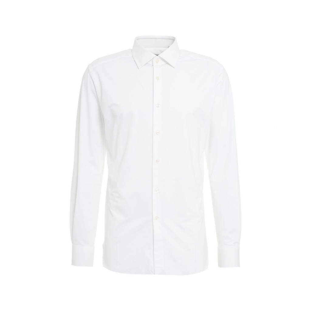 Camicia tailor in tessuto active bianco