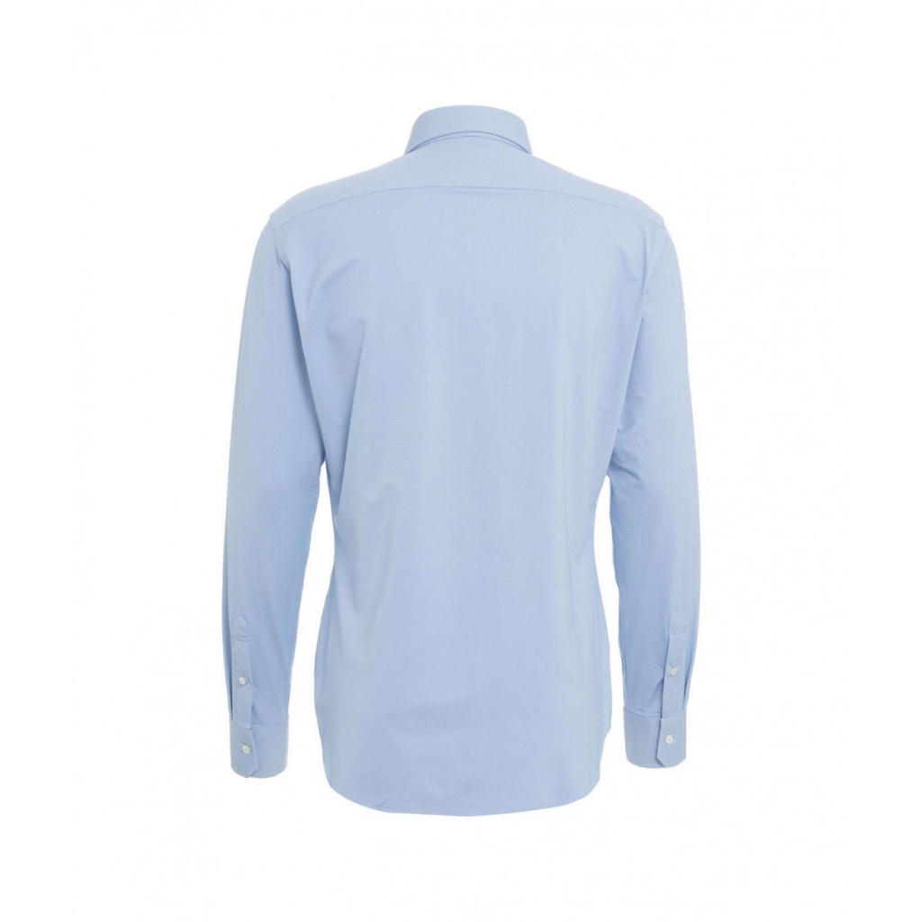 Camicia tailor in tessuto active azzurro