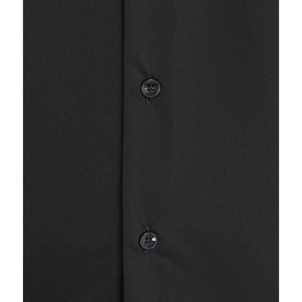 Camicia tailor in tessuto active nero