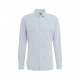 Camicia tailor in tessuto active blu