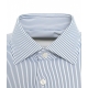 Camicia tailor in tessuto active blu