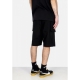 pantalone corto uomo desert commando cargo short ripstop BLACK