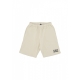 pantalone corto tuta uomo logo embroidery sweatshort GRAVEL