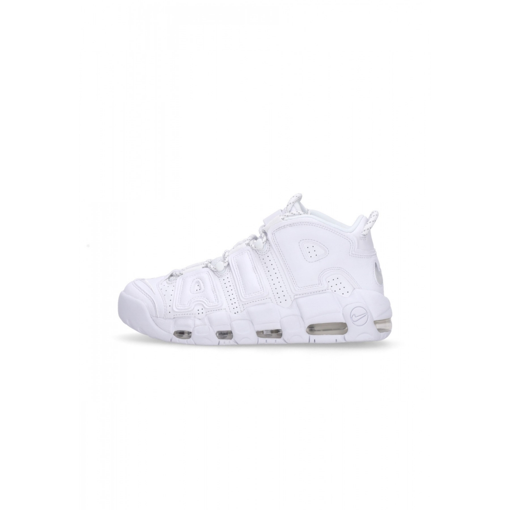 scarpa alta uomo air more uptempo 96 WHITE/WHITE/WHITE