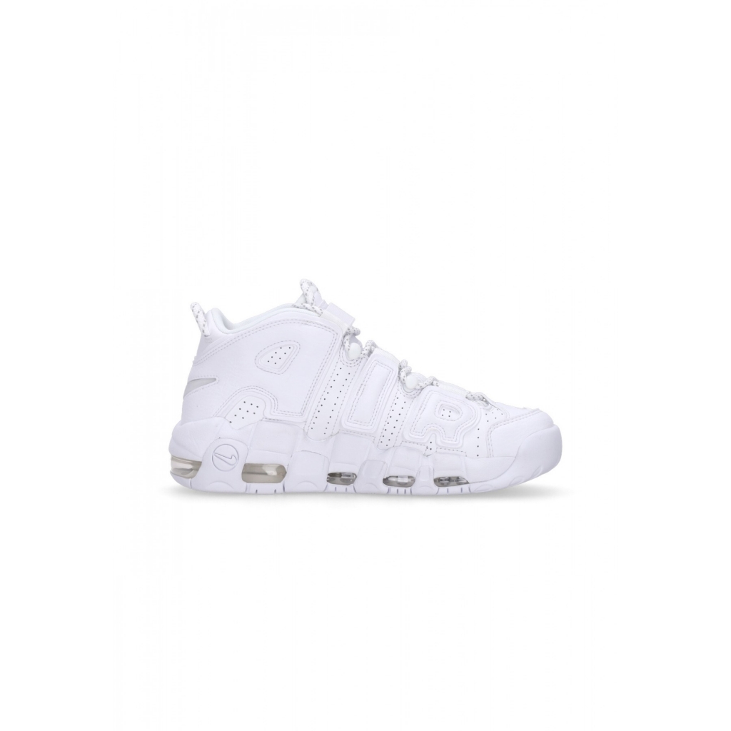 scarpa alta uomo air more uptempo 96 WHITE/WHITE/WHITE