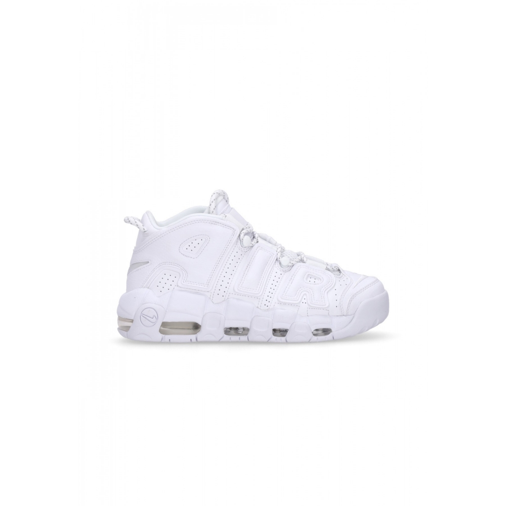 scarpa alta uomo air more uptempo 96 WHITE/WHITE/WHITE