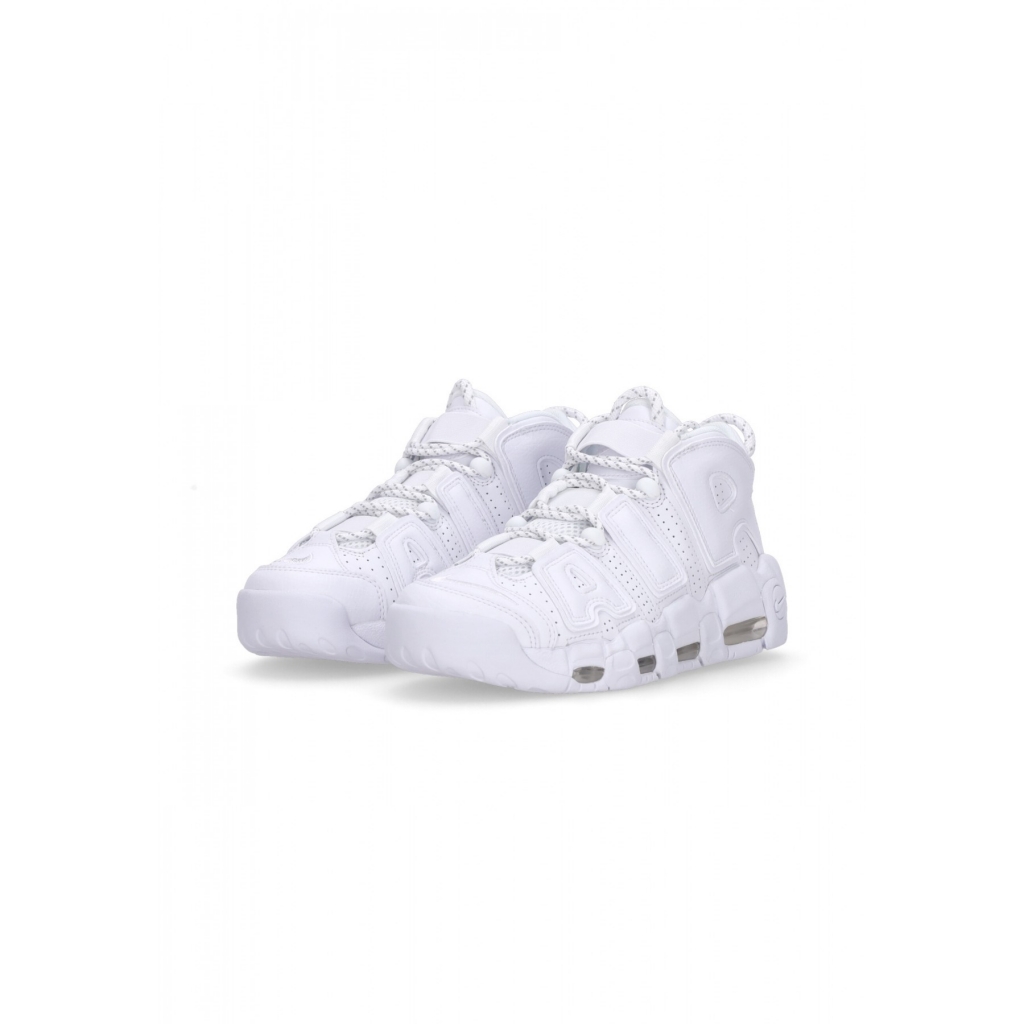 scarpa alta uomo air more uptempo 96 WHITE/WHITE/WHITE