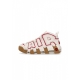 scarpa alta donna w air more uptempo PHANTOM/GYM RED/GUM LIGHT BROWN/CLEAR