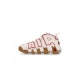 scarpa alta donna w air more uptempo PHANTOM/GYM RED/GUM LIGHT BROWN/CLEAR