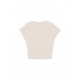 maglietta corta donna w yarnhill tee PARCHMENT