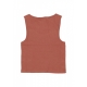 top donna w yarnhill crop top COPPER BROWN