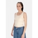 top donna w yarnhill crop top PARCHMENT