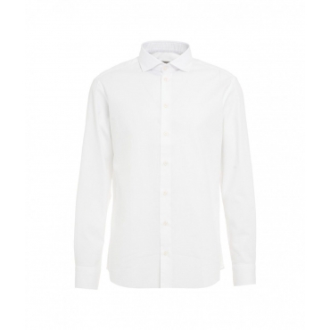 Camicia con struttura bianco