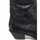 Western boots nero